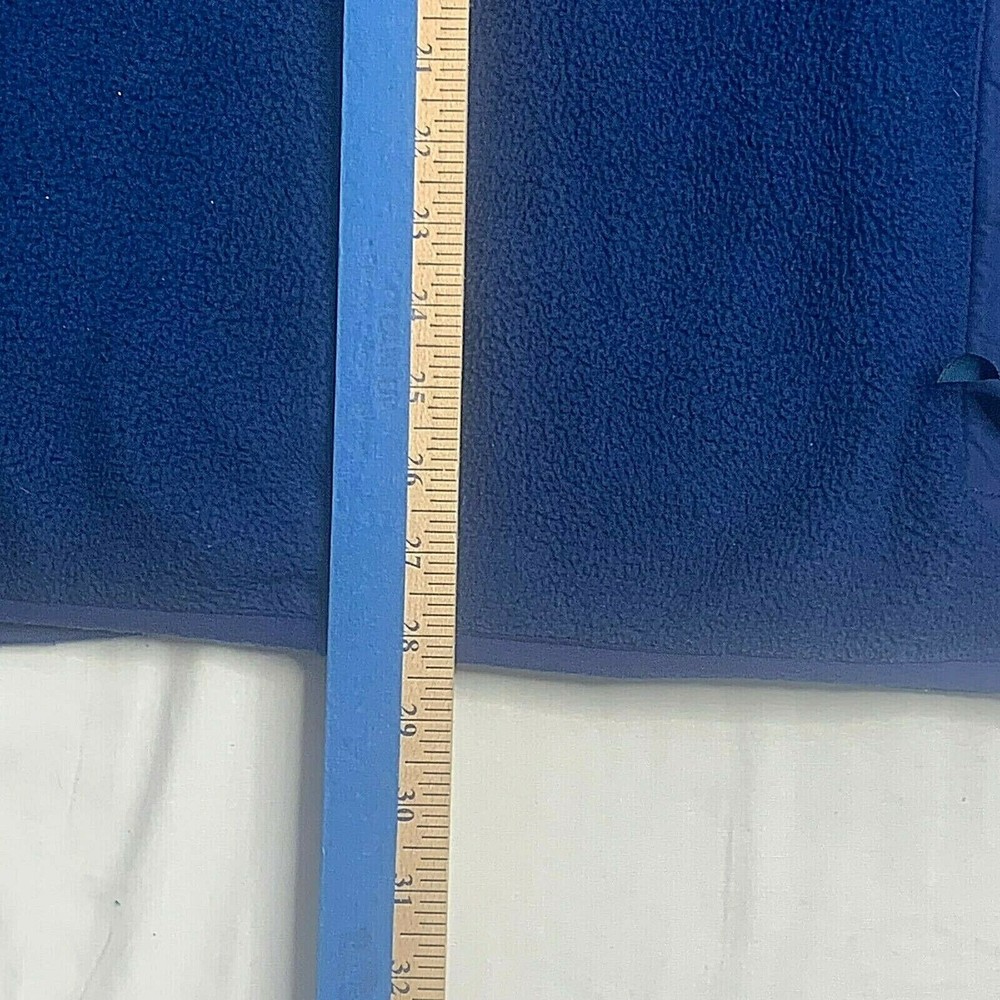 Vintage '91 Patagonia Mens Synchilla Fleece Jacket Cobalt Blue 25021 Size Large - Picture 7 of 12